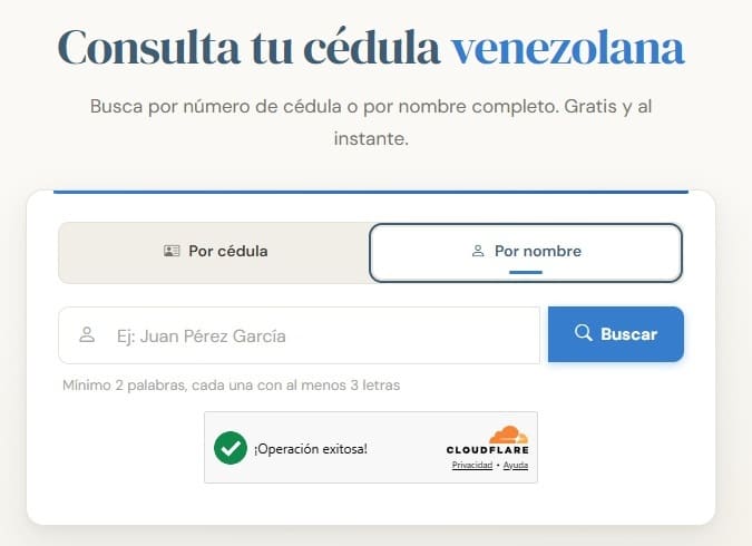 buscador cedula